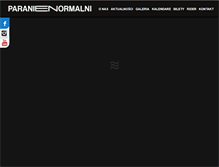 Tablet Screenshot of paranienormalni.com